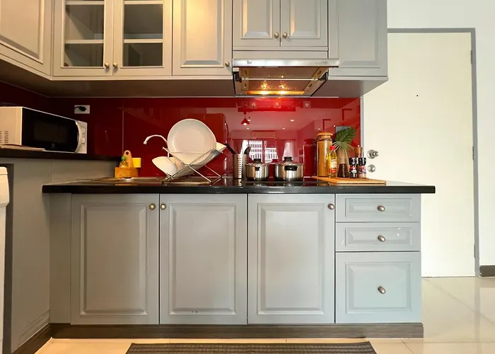 度假居 Stylish 2br View - Bts St.louis - Ultra Fast Wifi 曼谷