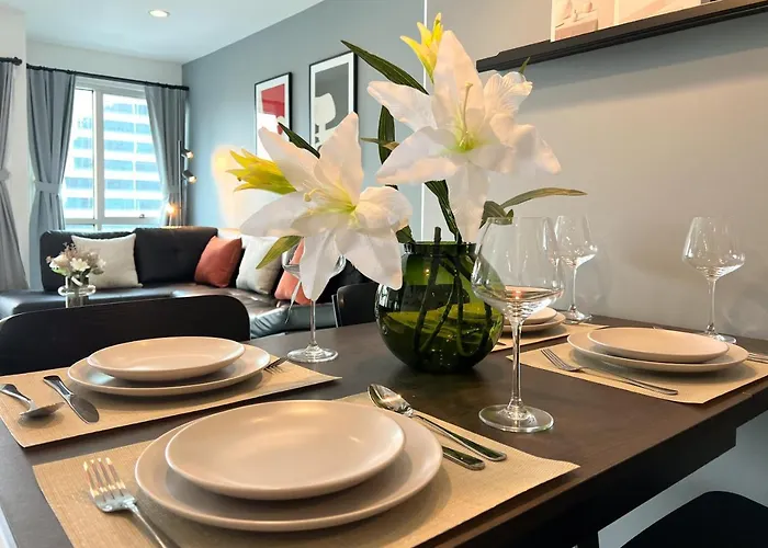 Stylish 2br View - Bts St.louis - Ultra Fast Wifi * 曼谷