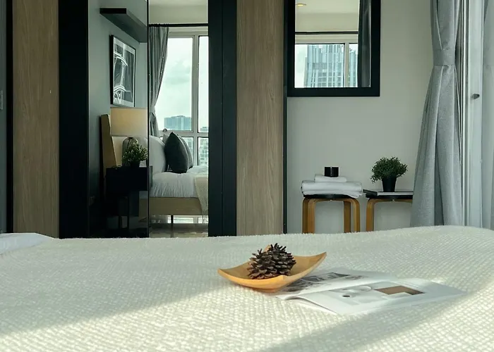 度假居 Stylish 2br View - Bts St.louis - Ultra Fast Wifi 曼谷