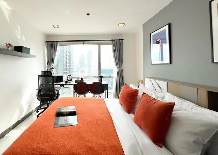 Stylish 2br View - Bts St.louis - Ultra Fast Wifi 度假居