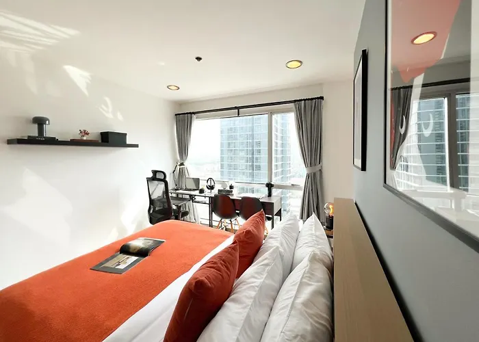 Stylish 2br View - Bts St.louis - Ultra Fast Wifi 度假居 *