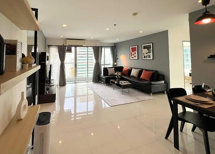 Stylish 2br View - Bts St.louis - Ultra Fast Wifi 度假居 曼谷